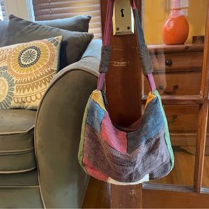Patchwork Hobo Bag